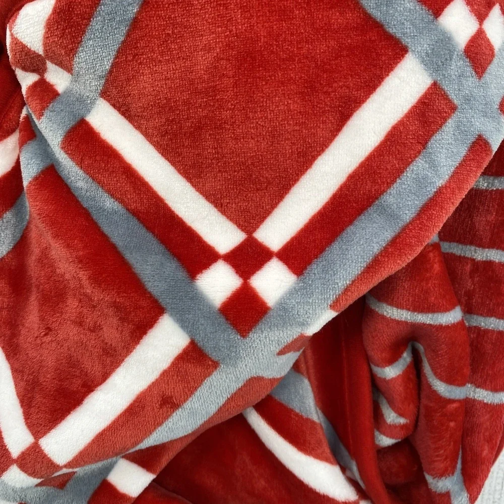 Ohio State Plush Throw Blanket 60x70 Premium Super Soft Double Sided NCAA Big 10